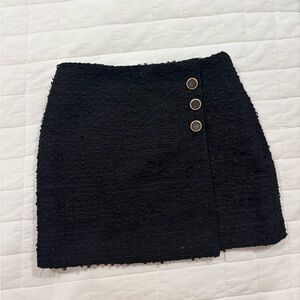 Elegant Black Mini Skirt